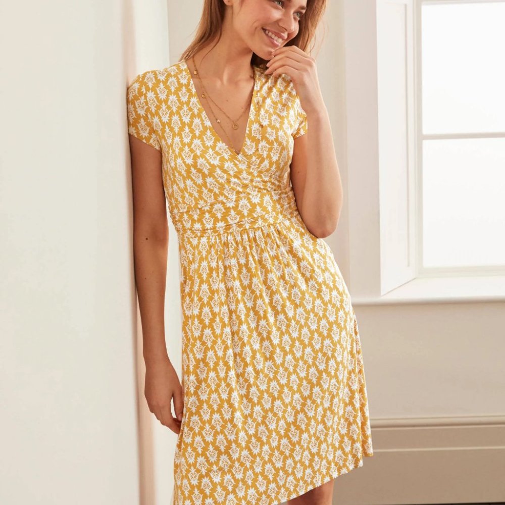 Boden Lola Jersey Dress, Size 2